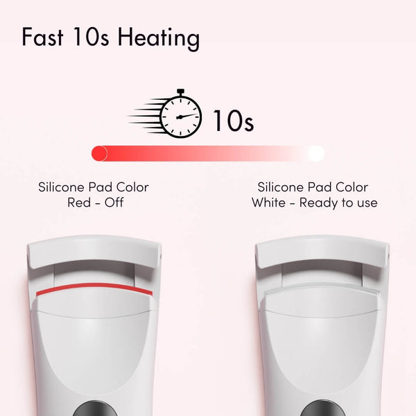 Tasha Heated Lash Curler by Fancii & Co. 10 second heating All