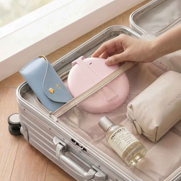 Fancii Abigail Travel Mirror with LED Lights Folded For Travel and Storage

Pink None
Pink 10x Magnifying Mirror 