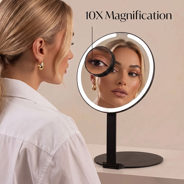 
Black / 10x Magnifying Mirror MARBLE ROSÈ 
Black / 10x Magnifying Mirror ROSE GOLD 
Black / 10x Magnifying Mirror LAVENDER LAGOON 
Black / 10x Magnifying Mirror SEA SERENITY 
Black / 10x Magnifying Mirror CHARCOAL CHIC