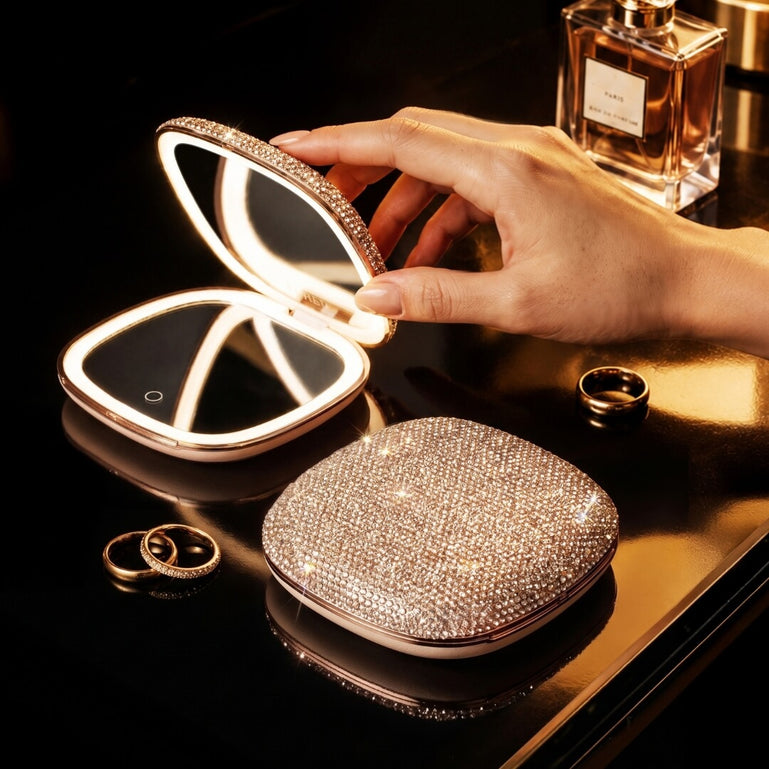 Mila 2 Luxe LED Compact Mirror