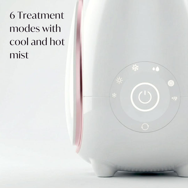 Rivo Nano Facial Steamer by Fancii in Pink