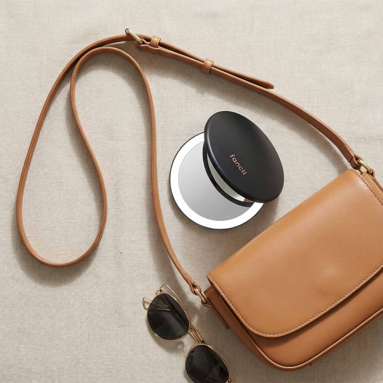 Taylor Compact Mirror by Fancii and Co is Travel Friendly All