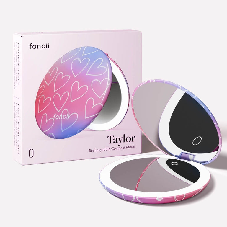 Fancii Taylor LOVESTRUCK compact mirror with led lights
