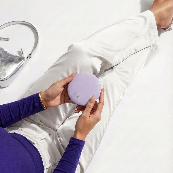 Fancii Mini Taylor Led Lighted Compact with 1x and 10x Magnification Lilac Bliss