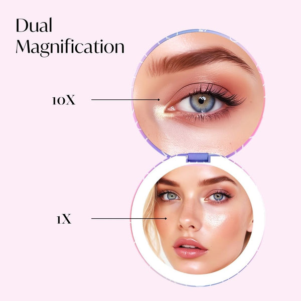 Fancii Taylor LOVESTRUCK compact mirror with led lights