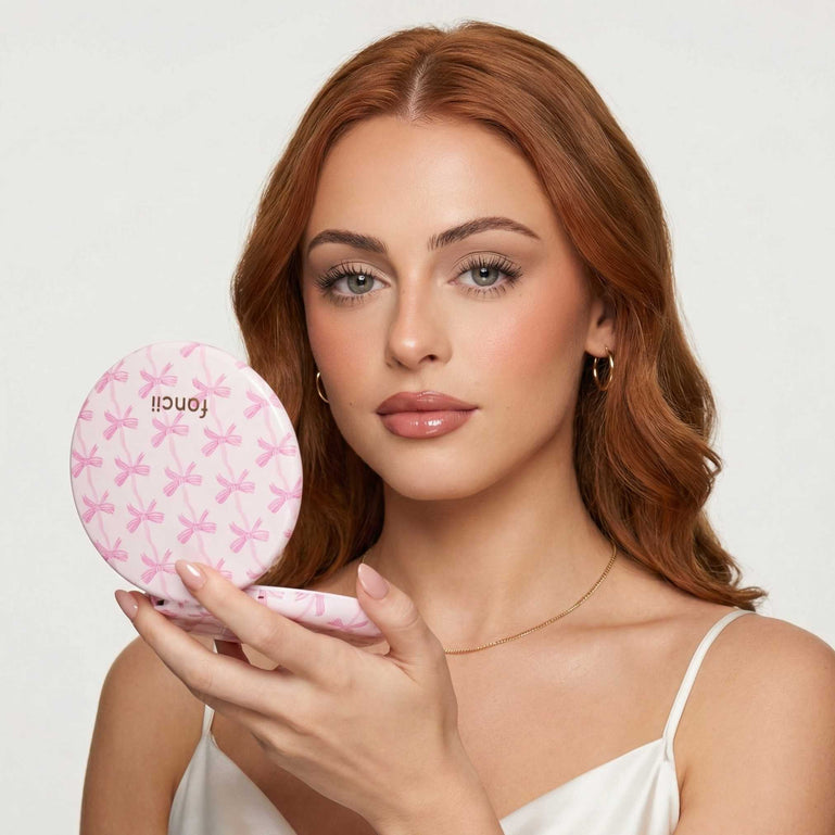 ROSETTE RIBBON taylor lighted compact with led lights Weekender Rosette Ribbon