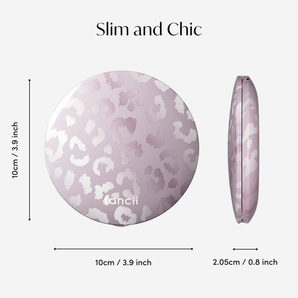 Mini Taylor LED Compact Mirror | Cosmic Leopard