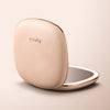 Mila 2 Compact Mirrors by Fancii & Co. Champagne Cream