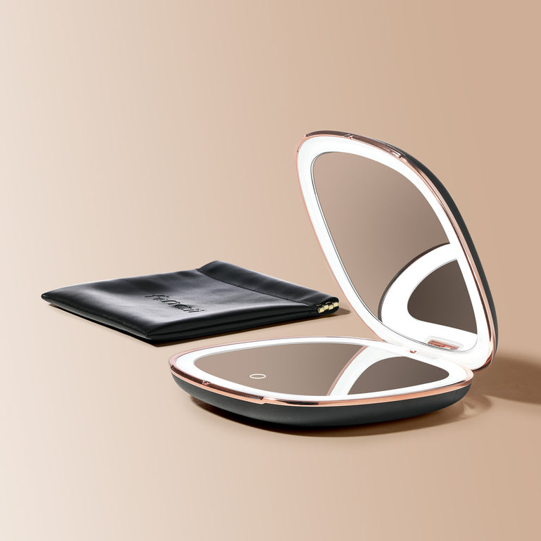 Mila 2 Compact Mirrors by Fancii & Co. Midnight Majesty