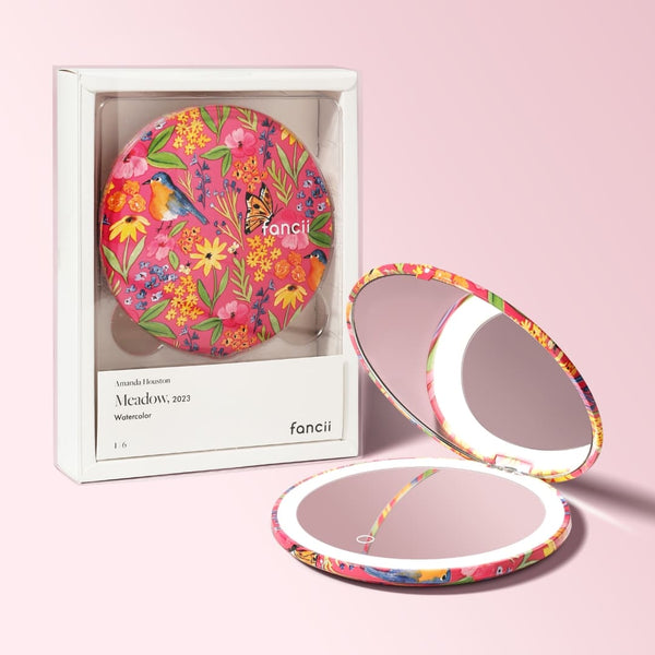 Mini Taylor LED Compact Mirror | Meadow