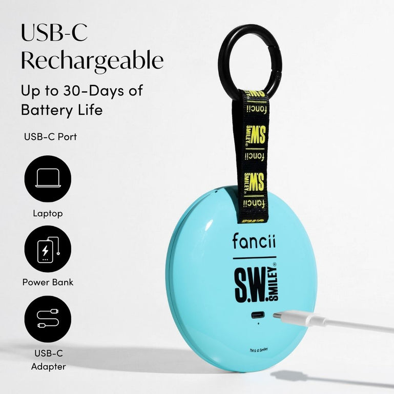Fancii x S.W.Smiley Bag Charm Mirror