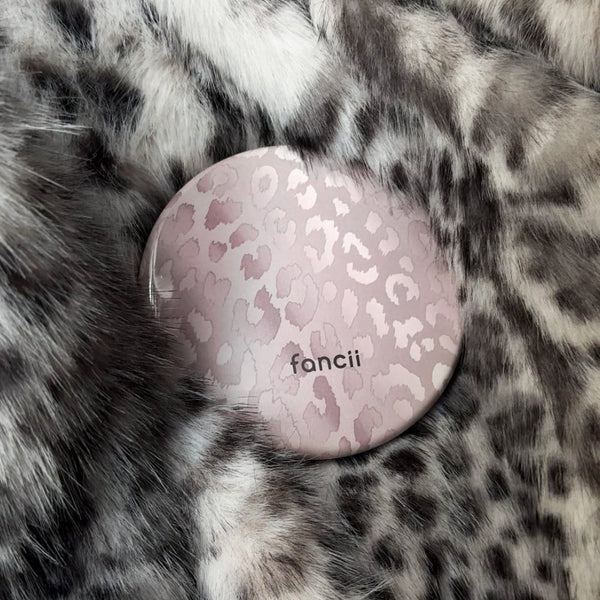 Mini Taylor LED Compact Mirror | Cosmic Leopard