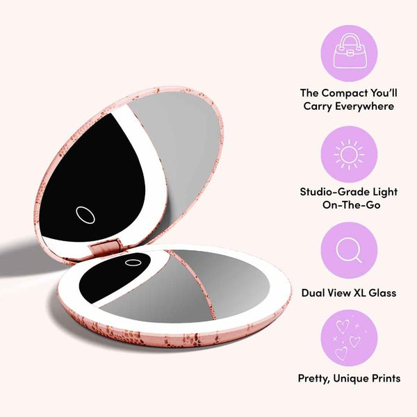 Taylor Lighted Compact by Fancii- Features

All