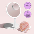 Taylor Lighted Compact and Abigail with Tara Travel Mirror by Fancii & Co.