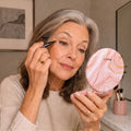 Taylor Lighted Compact in Marble Rose