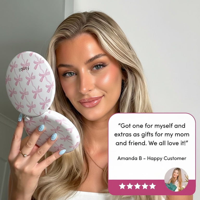 Fancii Taylor compact mirror with lights All