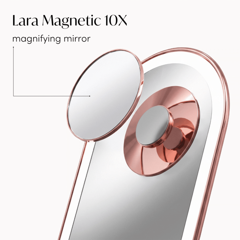 Taylor Lighted Compact by Fancii 1x and 10x Magnification and 3 dimmable light settings