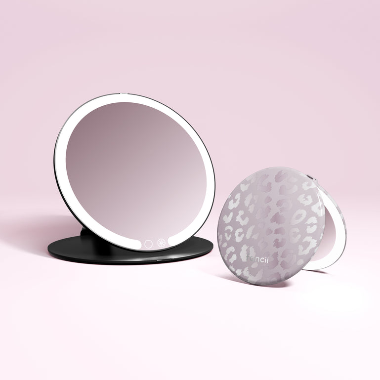 Abigail Black / 10x Magnifying Mirror COSMIC LEOPARD