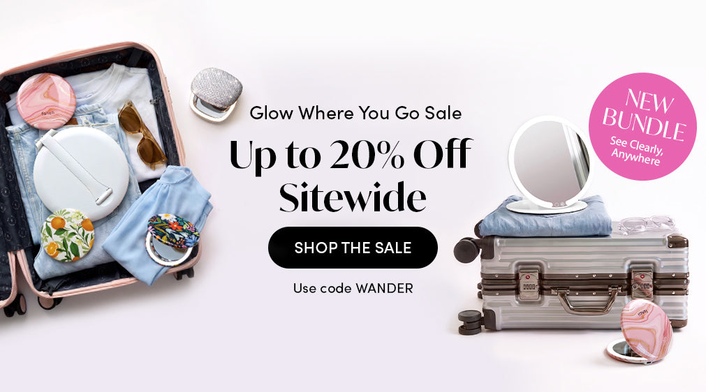 20% off sitewide with code WANDER, the Glow Where You Go Sale is on now!