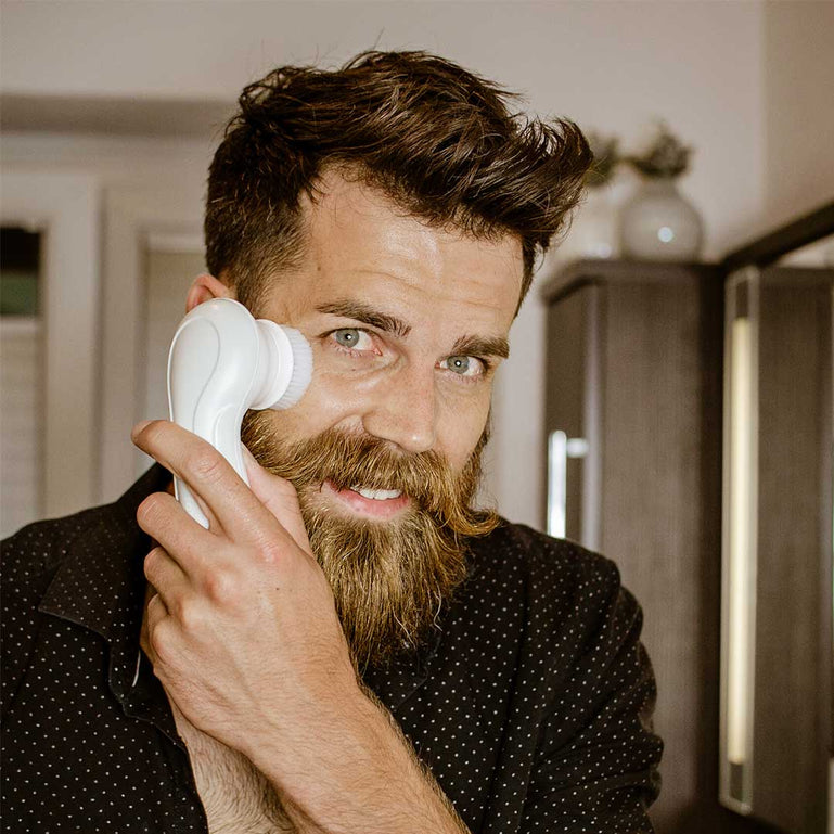 Fancii Cora 7 facial and body cleansing brush for men All