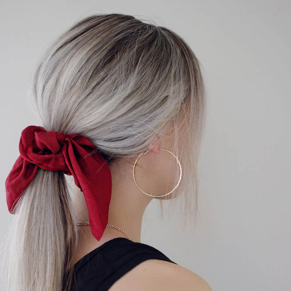 Fancii Elle satin headband hair scrunchies All